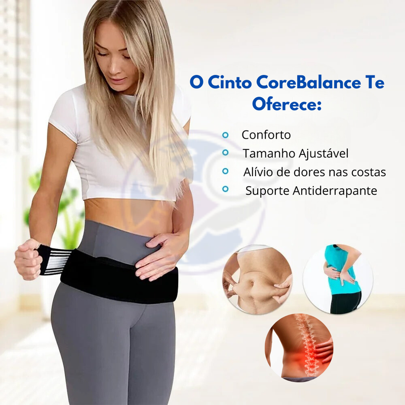 Cinto de Suporte Lombar - CoreBalance